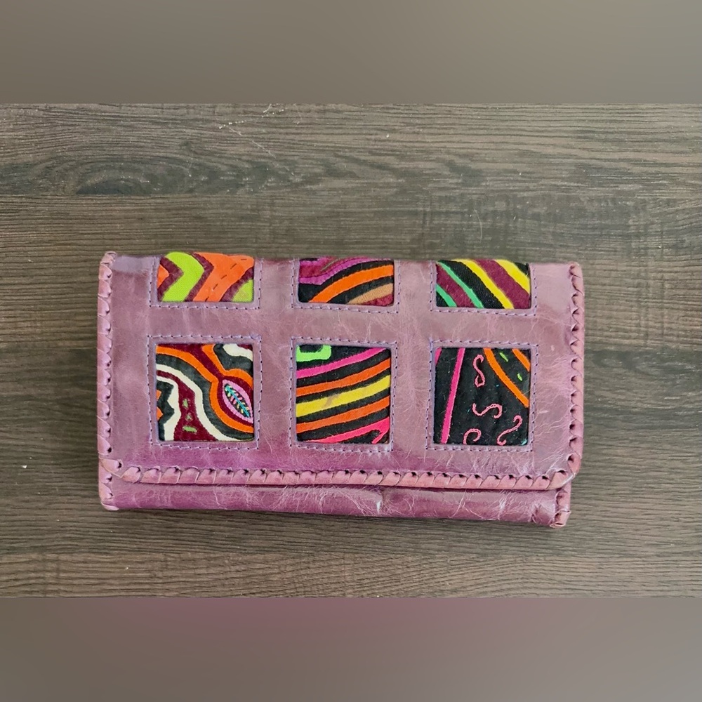 Women's Genuine Leather Wallet – Purple | Made in Colombia